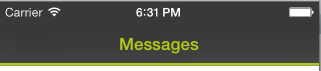 Corrected navigation under iOS 7 Corrected navigation