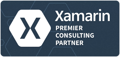 Kopfgrafik zu Cayas Software ist Xamarin Premier Consulting Partner