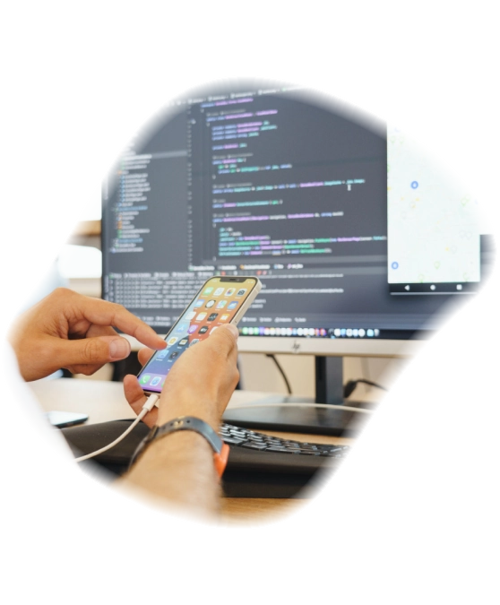 We implement your Android and iOS app for you.