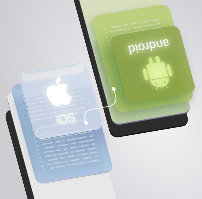 Ein Wireframe einer mobilen App, der den UI-Design-Prozess bei Cayas Software illustriert.